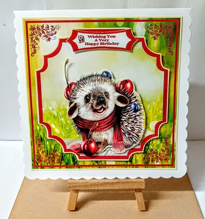 Sweet Little Hedgehog - 8x8 Mini Kit by Jackie Odonnell