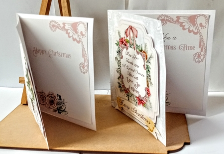 Gentle Winter Selection Box 10 Square Cards & Envelope Set by Jackie Odonnell