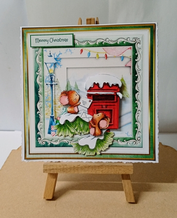 letters for micemas 6x6 card by Jackie Odonnell