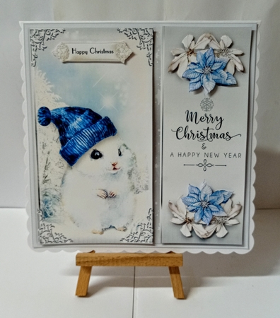 Cute Hampster Christmas by Jackie Odonnell