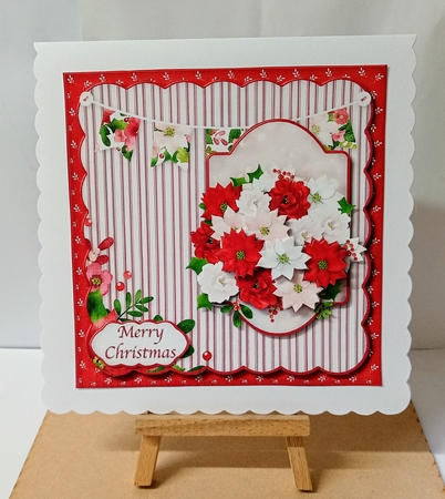 Christmas Bouquet - Layered Card Mini Kit by Jackie Odonnell