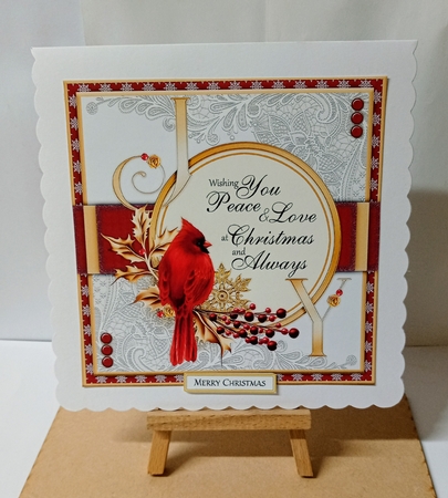 Christmas Wreaths1 Mini Card Kit by Jackie Odonnell