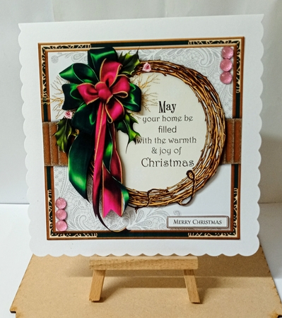 Christmas Wreaths4 Mini Card Kit by Jackie Odonnell