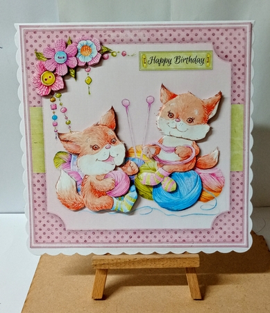 Kittens Love Wool 3 Mini Kit by Jackie Odonnell