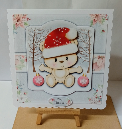 Baby Bears First Christmas Mini Kit by Jackie Odonnell