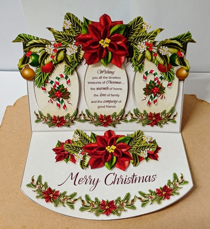 Three Panel Christmas Easel  by Jackie Odonnell