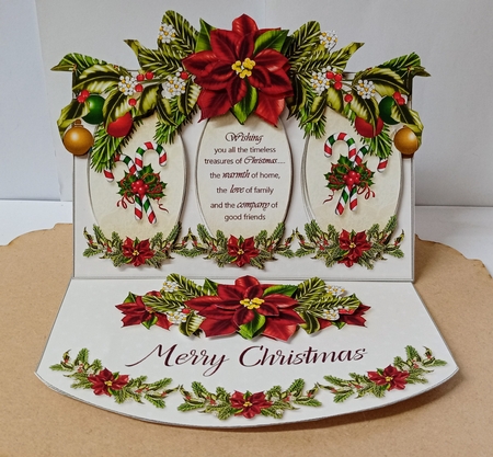 Three Panel Christmas Easel  by Jackie Odonnell