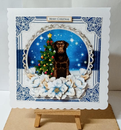 Christmas Dogs5 Mini Card Kit by Jackie Odonnell