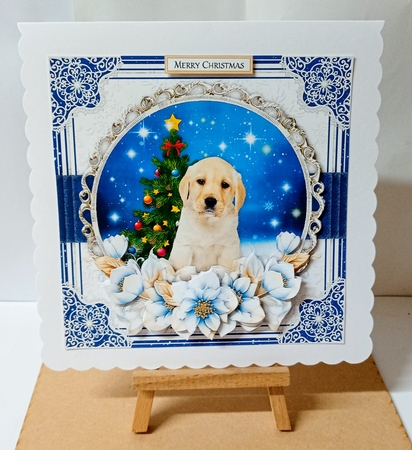 Christmas Dogs9 Mini Card Kit by Jackie Odonnell