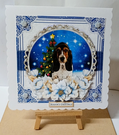 Christmas Dogs10 Mini Card Kit by Jackie Odonnell