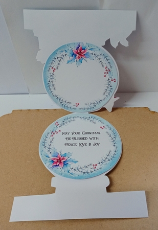 Deer Christmas Snow Globe Mini Kit by Jackie Odonnell