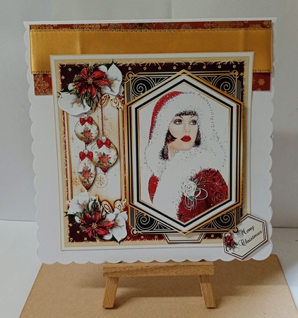 Art Deco Christmas Mini Page Kit by Jackie Odonnell