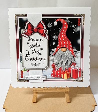 Christmas Gnomes5 Mini Card Kit by Jackie Odonnell