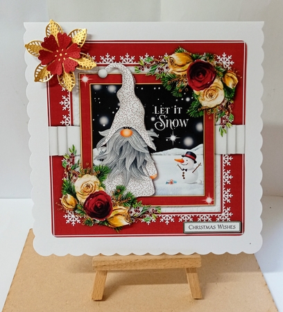 Christmas Gnomes Bumper Card Kit2 by Jackie Odonnell