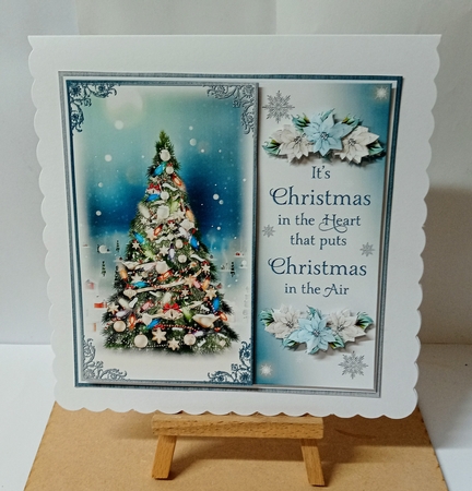 Christmas in the Heart (Blue) by Jackie Odonnell