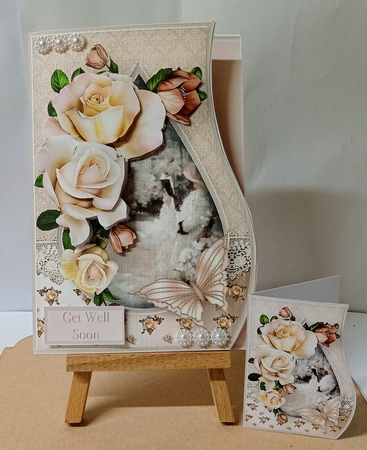 A Quiet Moment - Curved Edge Card Mini Kit by Jackie Odonnell