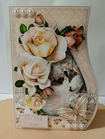 A Quiet Moment - Curved Edge Card Mini Kit by Jackie Odonnell