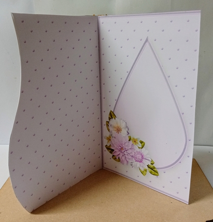 Teacup Surprise - Curved Edge Card Mini Kit by Jackie Odonnell