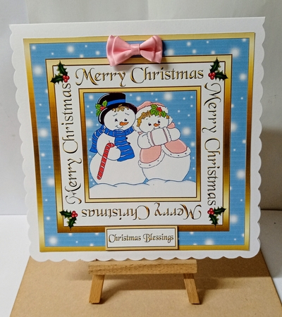 SC Mr & Mrs Snowman by Jackie Odonnell