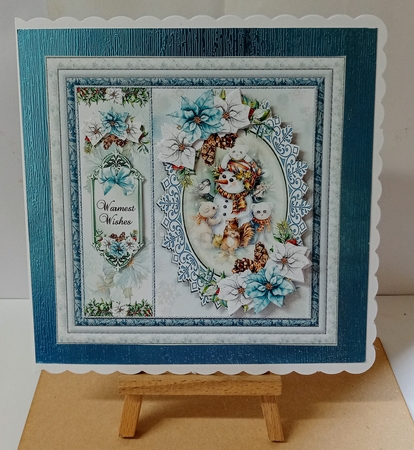 Festive Snowman Mini Page Kit   by Jackie Odonnell