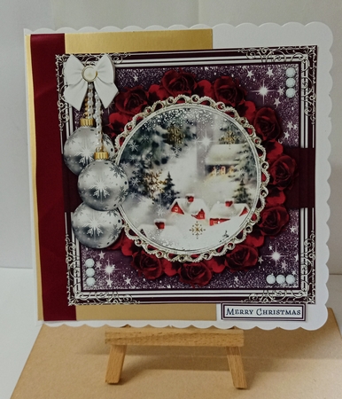 Beautiful Christmas4 Mini Card Kit by Jackie Odonnell