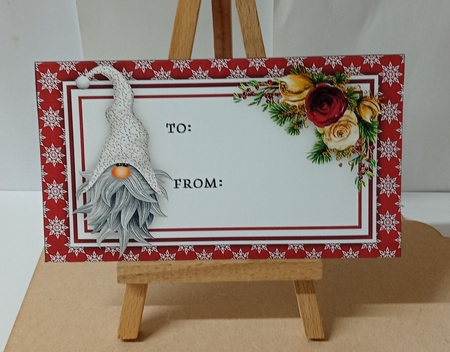 Christmas Gnomes Money Envelope7 by Jackie Odonnell
