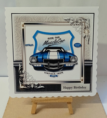 Male Card Classic Car 8 by Jackie Odonnell