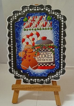4 Sweet Christmas toppers by Jackie Odonnell