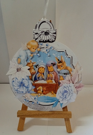 Lil Nativity - Pocket Bauble Surprise Kit by Jackie Odonnell