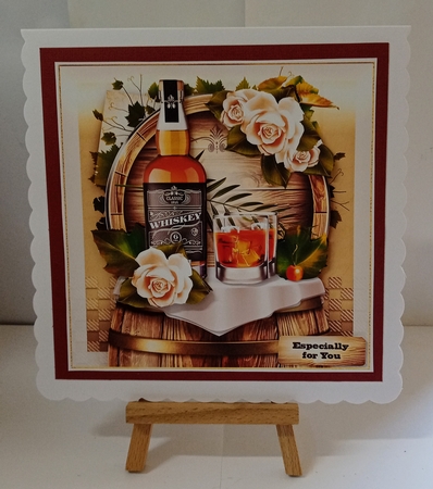Whisky Celebration Card Mini Kit by Jackie Odonnell