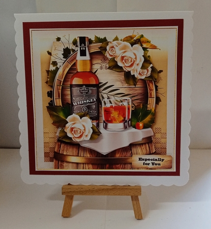 Whisky Celebration Card Mini Kit by Jackie Odonnell