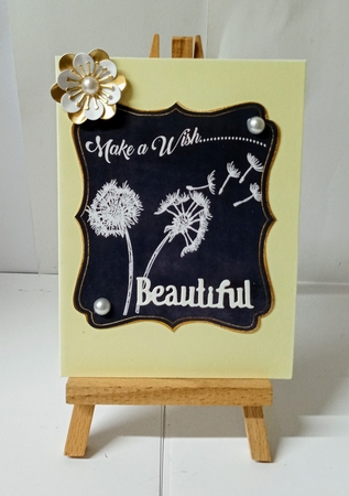 4 Dandelion chalkboard toppers by Jackie Odonnell