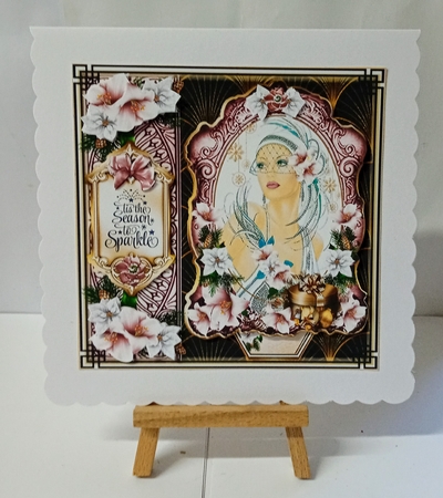 Festive Art Deco 8 Mini Page Kit    by Jackie Odonnell