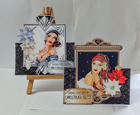 Deco the Halls Box 10 Cards & Envelope Set by Jackie Odonnell