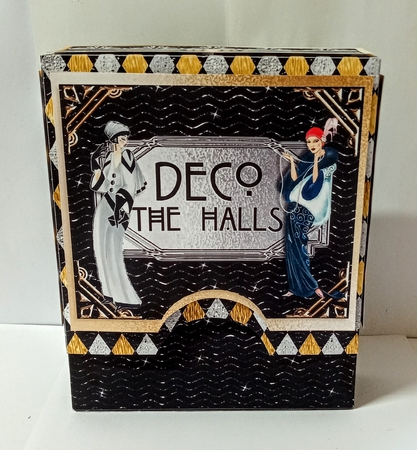 Deco the Halls Storage Box and Address Book by Jackie Odonnell