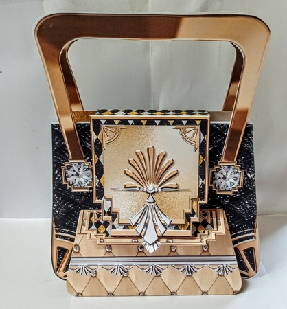 Deco the Halls Selection Box Gift Handbag & Gift Card/ Money Wallet Purse. by Jackie Odonnell