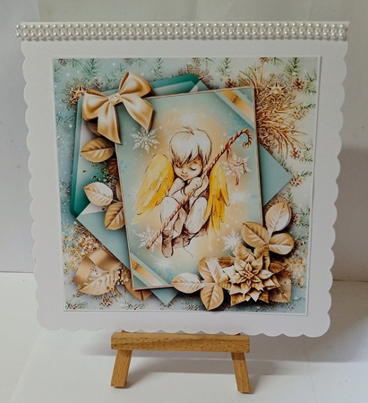 Bumper Kit Christmas Angels Mini Kit Cards by Jackie Odonnell