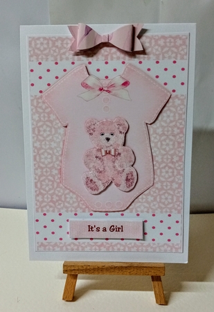 A5  Baby GIRL by Jackie Odonnell