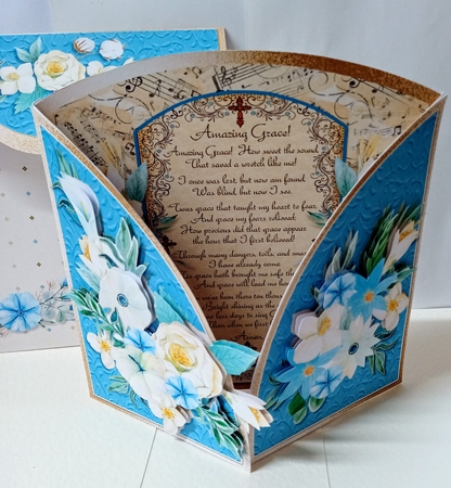 Amazing Grace Half Moon Gatefold Card Kit by Jackie Odonnell