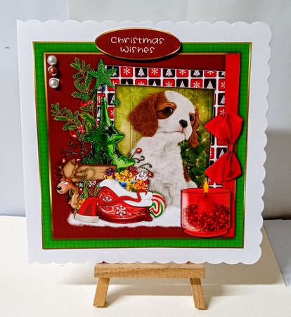 Christmas Dog 2 by Jackie Odonnell