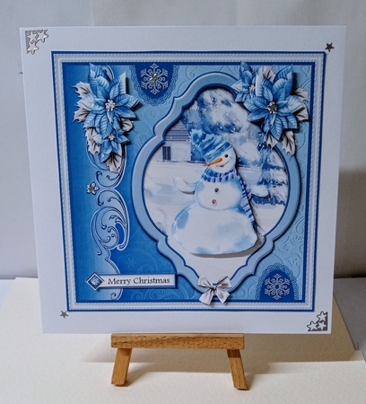 Winter Snowman mini kit by Jackie Odonnell
