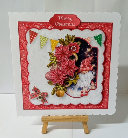 Christmas Gnome - Layered Card Mini Kit by Jackie Odonnell