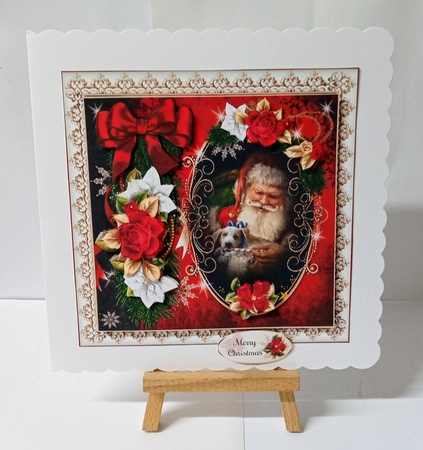 Santa 02 Christmas Mini Page Kit by Jackie Odonnell