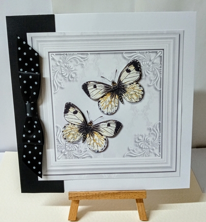 Topper Vintage Butterflies by Jackie Odonnell