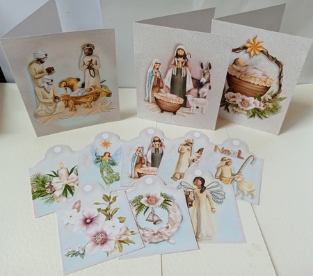 The Glory of Christmas Selection Box Stationery Set by Jackie Odonnell