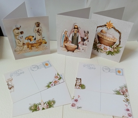 The Glory of Christmas Selection Box Stationery Set by Jackie Odonnell