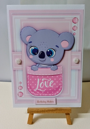 A5, Koalas Love Pocket by Jackie Odonnell