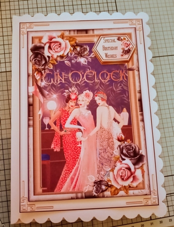Art Deco Gin O Clock A5 Mini Page Kit  by Jackie Odonnell