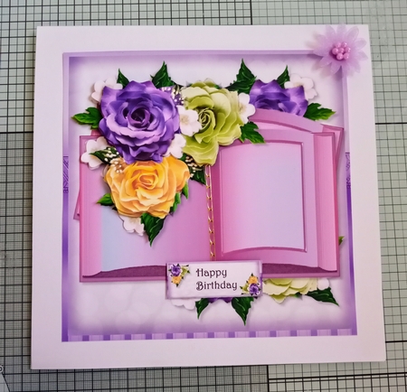 Spring Flowers Book Mini Kit by Jackie Odonnell