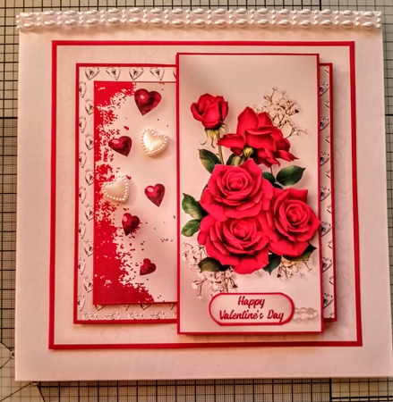 Roses and Pearls - Stacked Layers Card Mini Kit by Jackie Odonnell